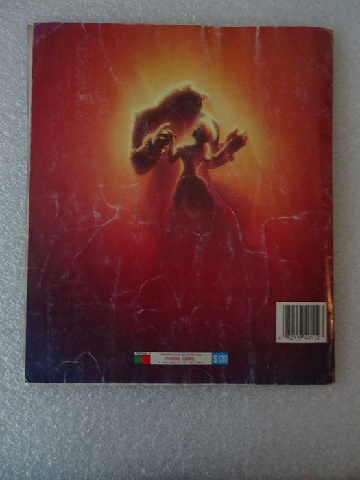 Caderneta de cromos completa A Bela e o Monstro Panini