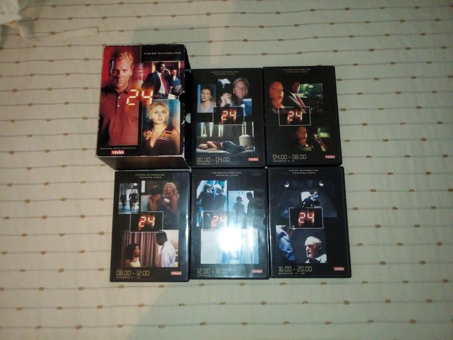 Dvds series 24 e csi