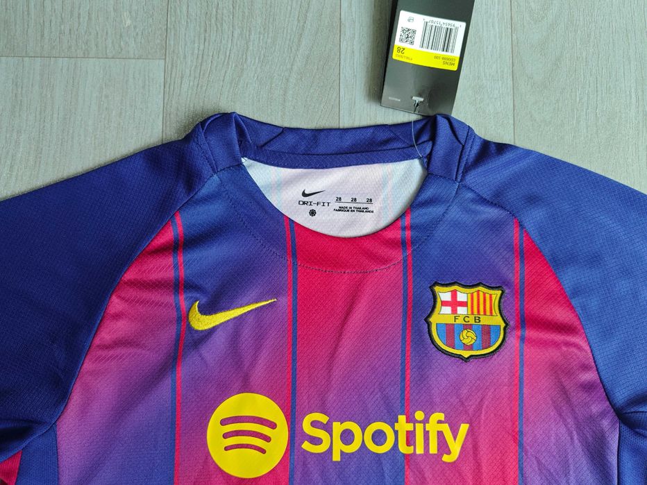 Equipamento Barcelona Criança 25/26 – Novo