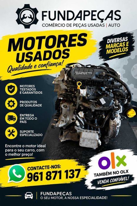 Motores usados c/garantia testados
