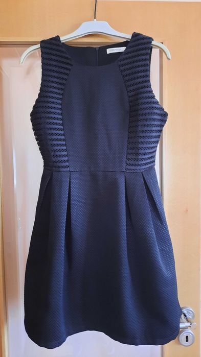 Vestido preto de cerimonia S