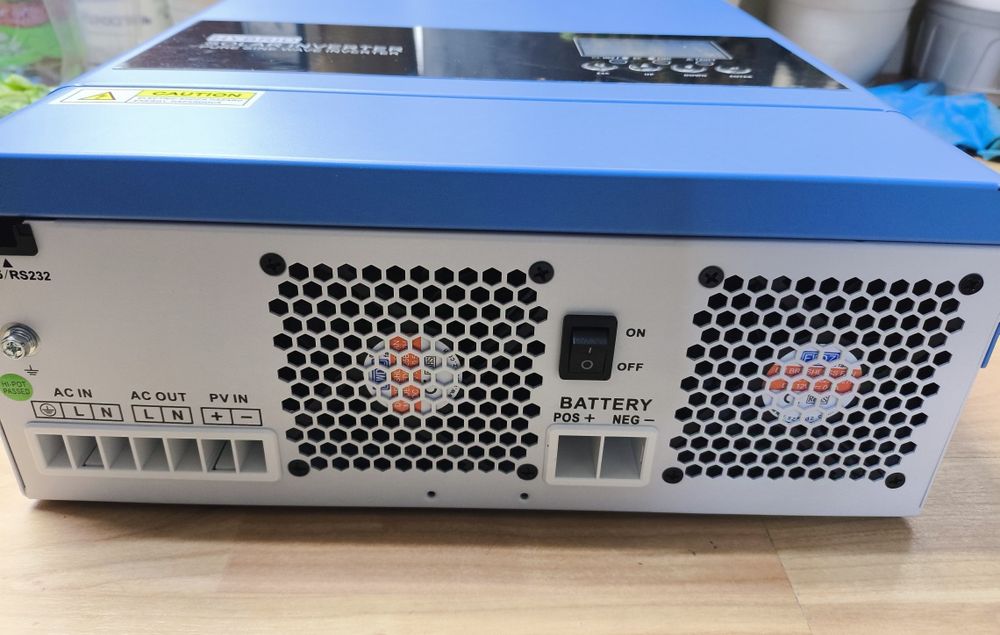 Гібридний інвертор Anenji ANJ-6200-48V-WIFI, 120A MPPT з чистою синус