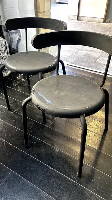 Cadeiras preto matt (2und)