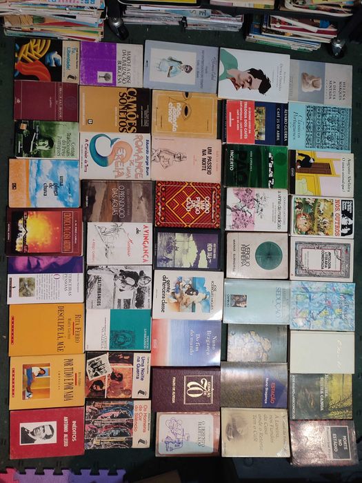 Grande Lote Literatura Autores Portugueses e Lusófonos - Cada 2 €