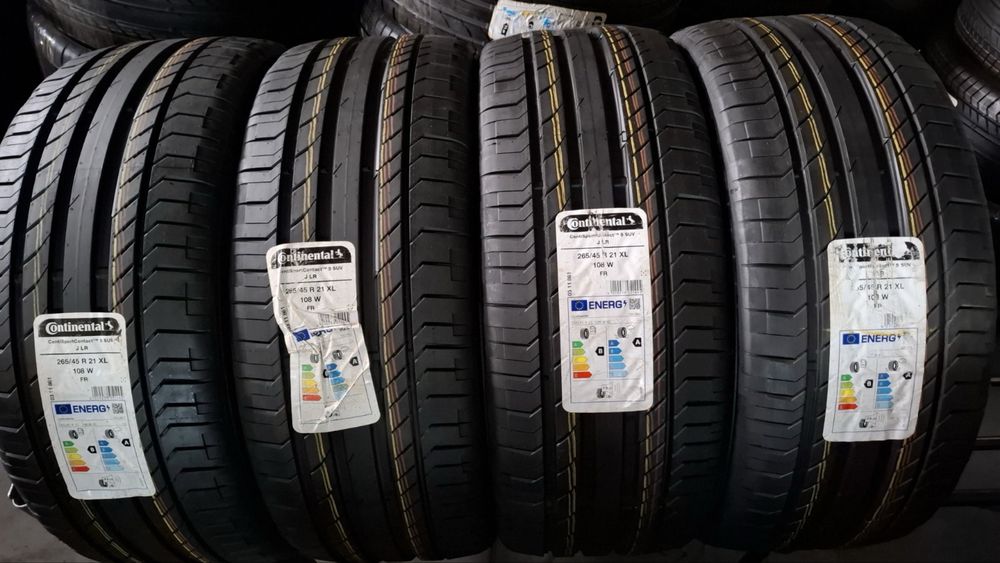 265/45/21 R21 Continental ContiSportContact 5 4шт нові