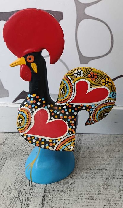 Galo de Barcelos Em Cerâmica