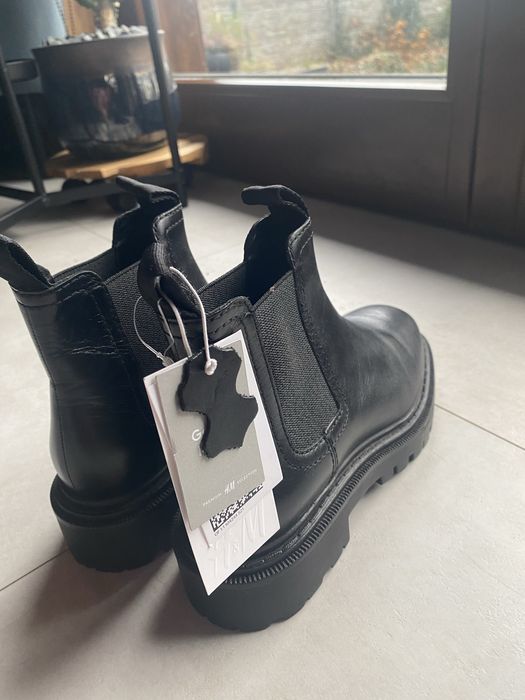 Sztyblety skórzane 39