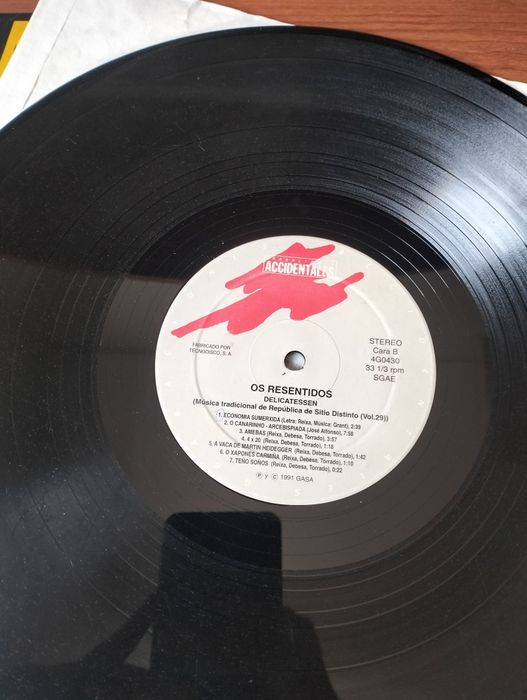 Disco de vinil LP Os Resentidos