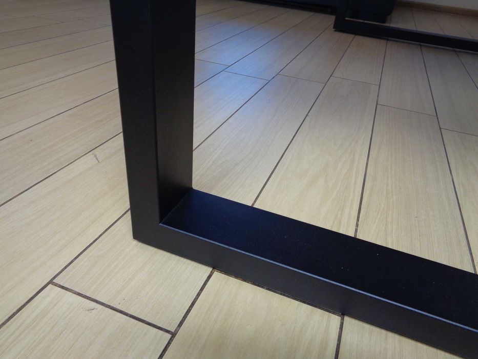 ROZKŁADANY Stół LOFT industrialny 180x90+2x45 Dostawki Ramka  EGGER