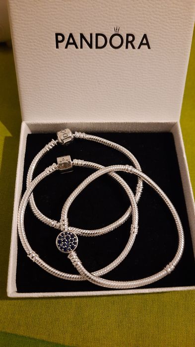 Pulseiras Pandora prata esterlina S925
