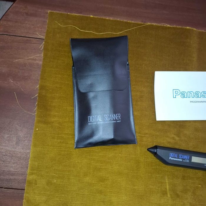 Scanner Digital Panasonic para Codigos de Barras – Retrô / Coleção