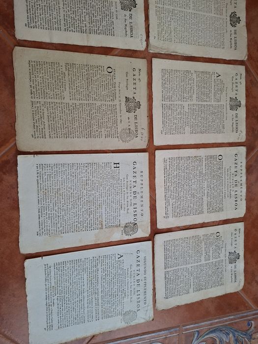 Gazeta de Lisboa 1781 a 1800