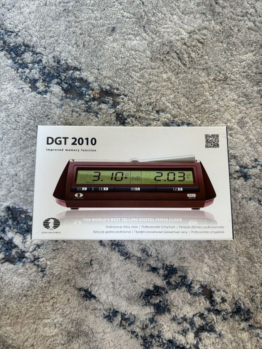 Profesjonalny Elektroniczny Zegar Szachowy DGT 2010