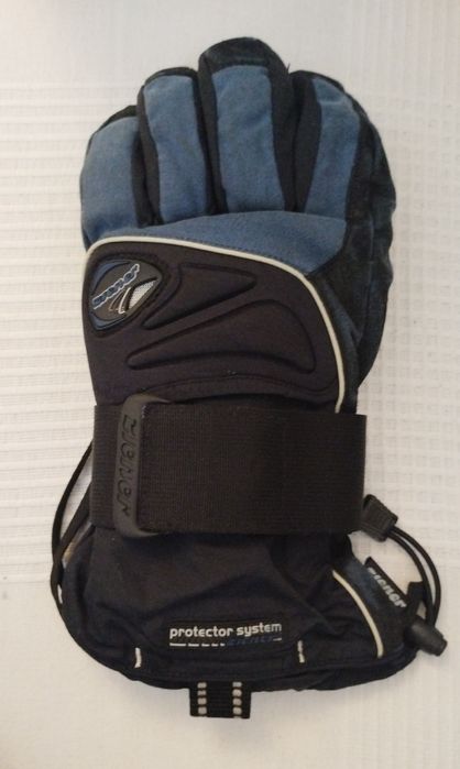 ZESTAW: Rękawice ZIENER Protector (9,5) + Gogle CHAMELEON