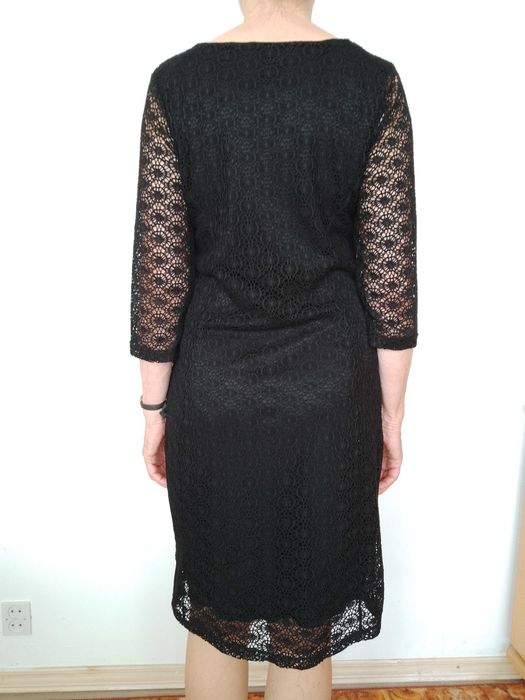 Sukienka z bawełnianej koronki Greence r.L