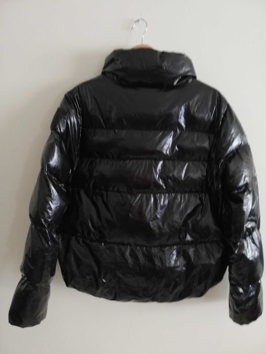 kurtka PINKO M L 38 40 czarna Crystal kurtka zimow Pinko M 38 L 40