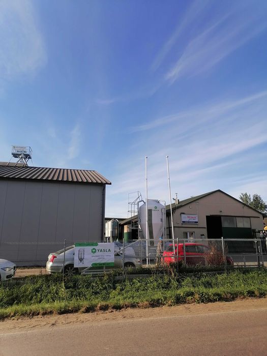 Silos z włókna szklanego  3,5 t. Nowy.Wyprzedaz.