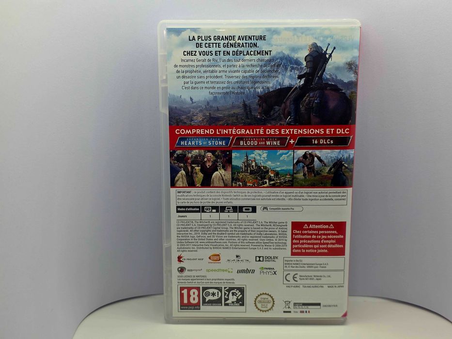 Wiedźmin 3 Dziki Gon Edycja Kompletna - Nintendo Switch