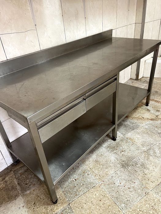 Mesa de trabalho Inox