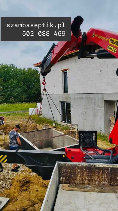 Szambo Szamba betonowe zbiorniki na deszczówkę zbiorniki betonowe