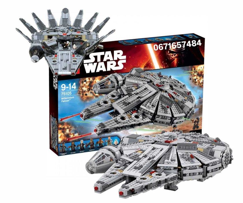 Конструктор LEGO Star Wars Millennium Falcon ЛЕГО Зоряні Війни 75105
