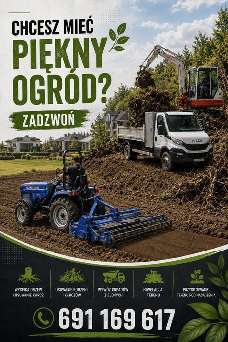 Prace ziemne i ogrodowe