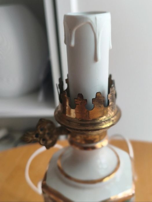 Candeeiros(2) lindíssimos vintage em cerâmica Francesa (1950)