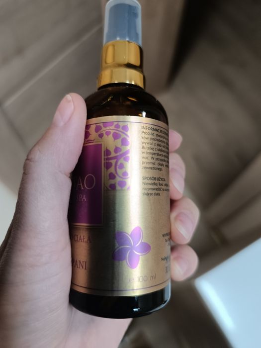Olejki do ciała Balijskie SPA 3x 100 ml Frangipani Mango Paczula Zestaw