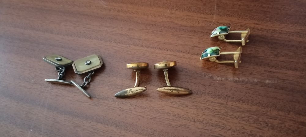 Botões de punho vintage