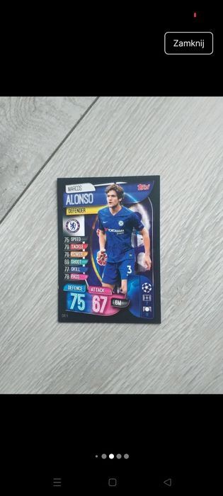 Karty piłkarskie Champions League