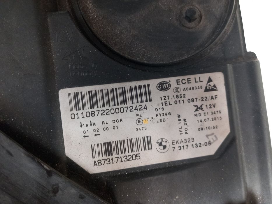 Farol BMW Serie 5 F10/F11  BI-XÉNON direito/esquerdo