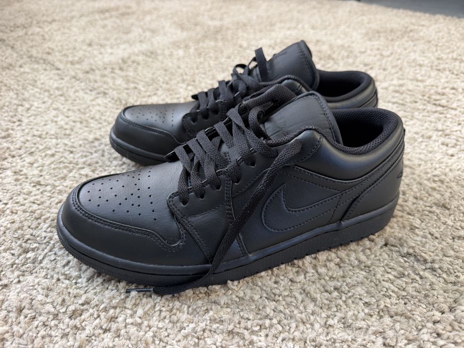 Nike Air Jordan 1 Low Triple Black 42,5 – nowe + faktura Nike