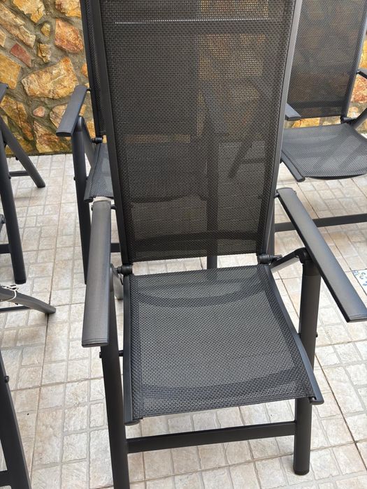 6 cadeiras reclinaveis JYSK