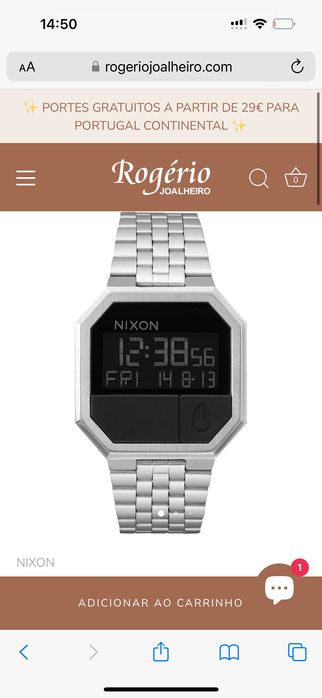 Relógio Marca Nixon