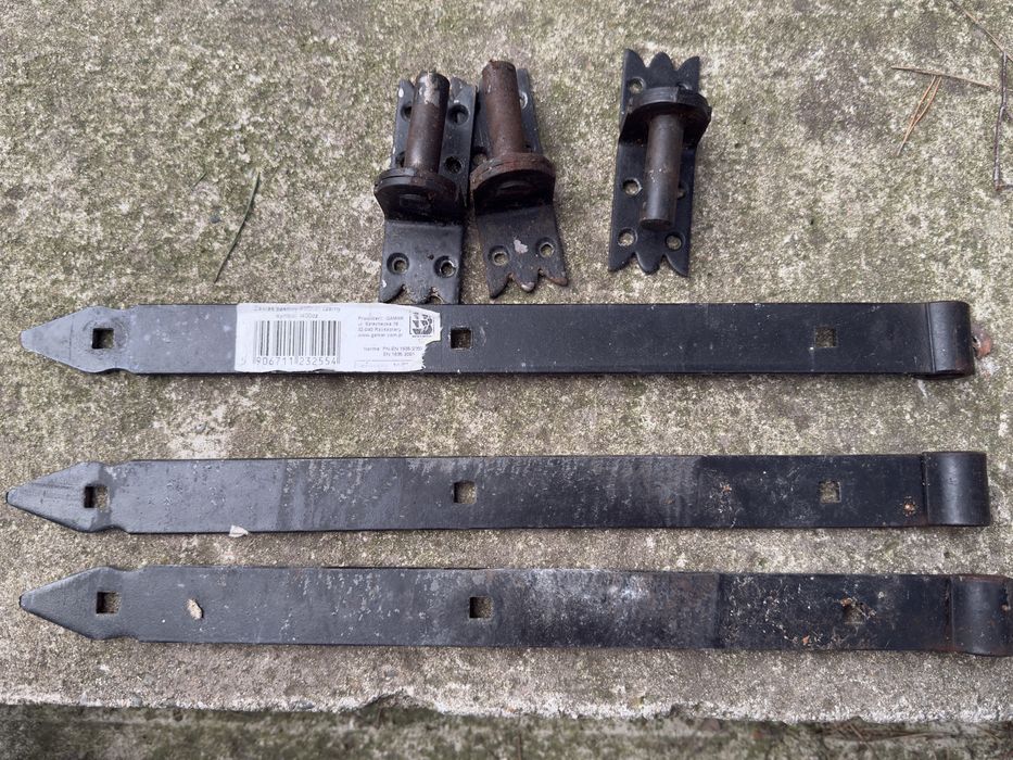 Zawias pasowy 400 mm komplet 3 sztuki