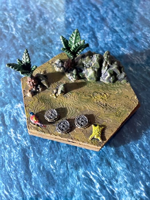 Robinson Crusoe - wszystkie kafelki wyspy 3D