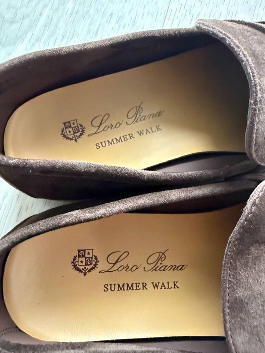 Лоферы loro piana summer walk