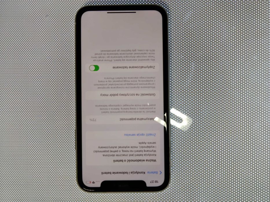 iPhone 11 128 GB Silver Stan Bardzo Dobry 6 Miesięcy Gwarancji