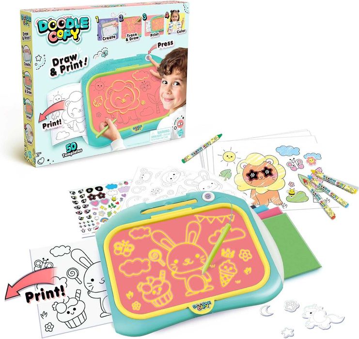 Набір для малювання Canal Toys Doodle Copy дитячий планшет для копіювання та друку малюнків! (LIT004)