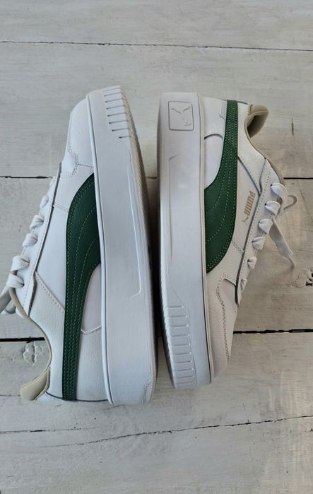 Кросівки Puma (Пума) р.39 білі, нат.шкіра