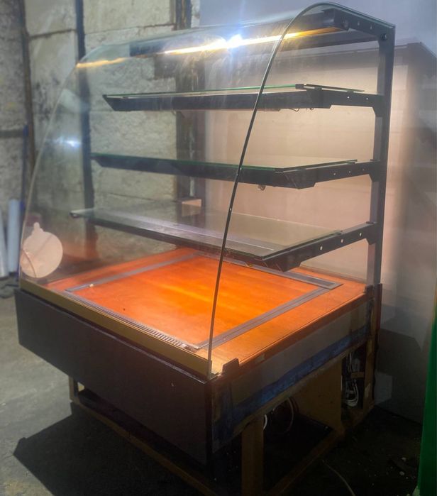 Кондитерская витрина Куб холодильник для десертов под заказ