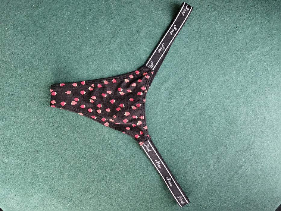 Majtki typu string victorias secret PINK M