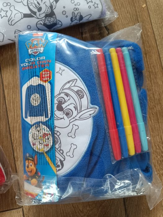 Bluzy do malowania kreatywne 4szt