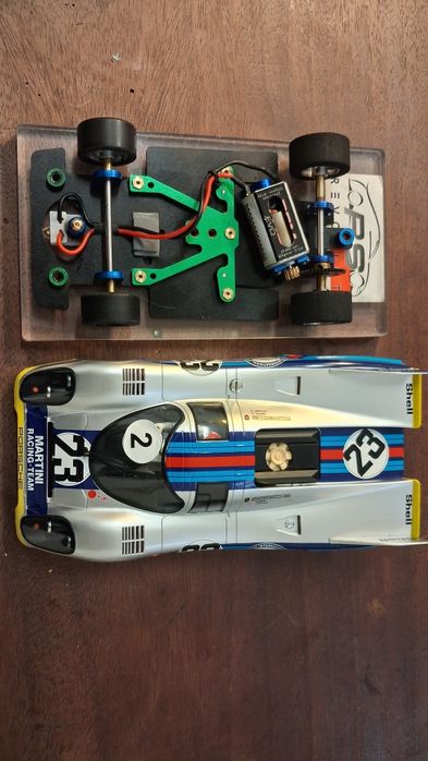 Carro de slots BRM Porche 917 MK