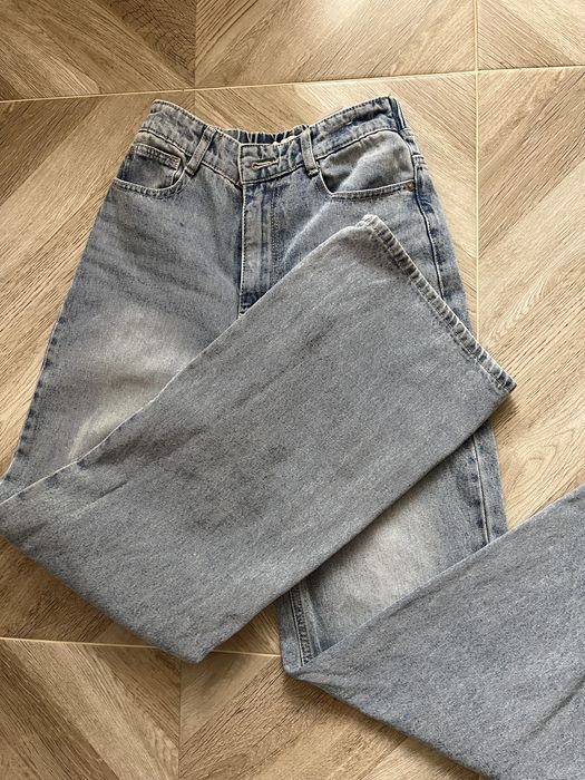 Джинси голубі сінсей Sinsay wide leg прямі
