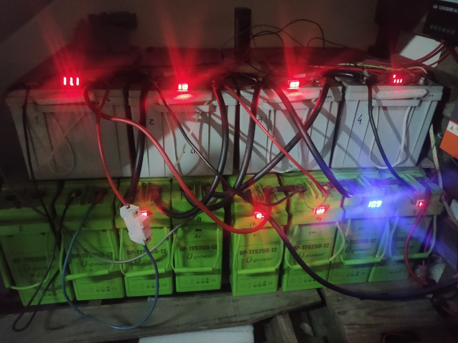 Bateria de gel 12v  250ah