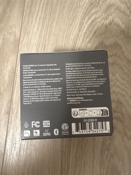 Garmin Fenix Venu 1X GW24 PL Menu