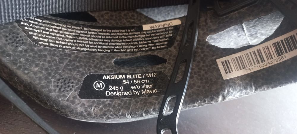 Capacete Mavic Axium Elite 54-59