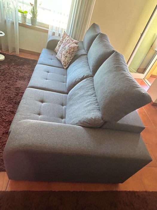 Sofá Cama Dubai Cinza