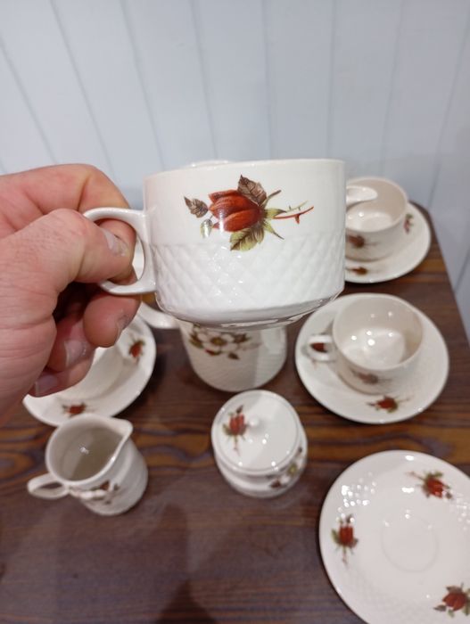 Porcelanowy serwis kawowy Tułowice